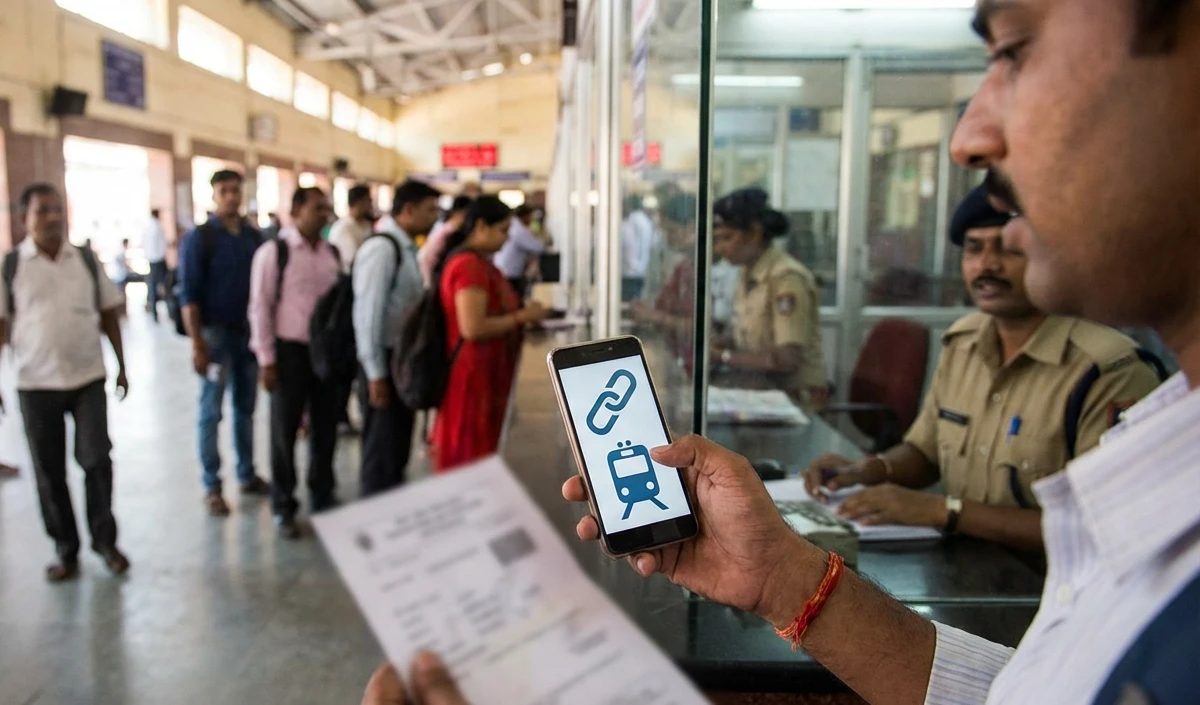 Indian Railways का बड़ा फैसला, Aadhaar लिंक वालों को Ticket Booking में मिलेगी प्राथमिकता
