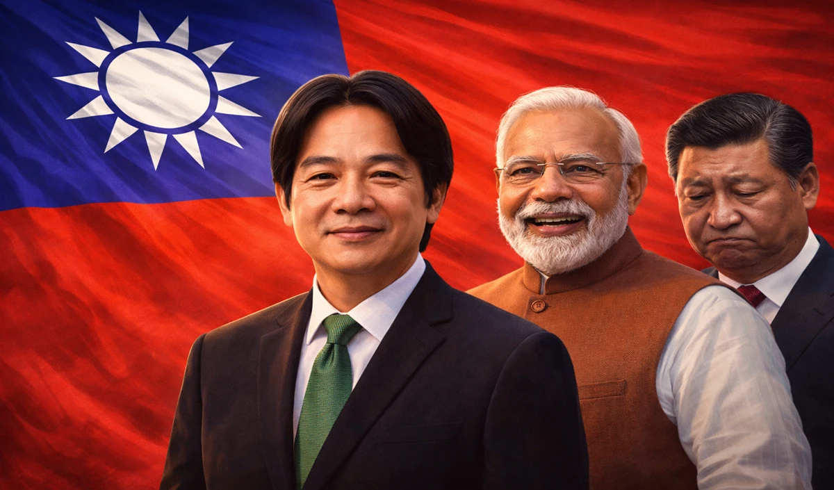 Thank You India! ताइवान ने हाथ जोड़कर किया ऐसा ऐलान, चीन में भयंकर बवाल