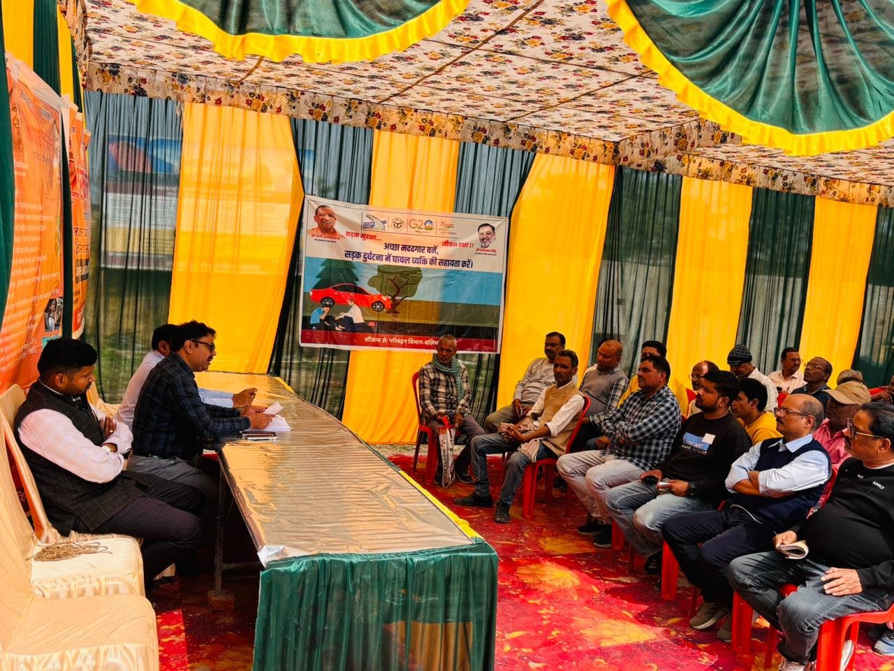 परिवहन मेले में एकमुश्त कर व्यवस्था की दी गई जानकारी