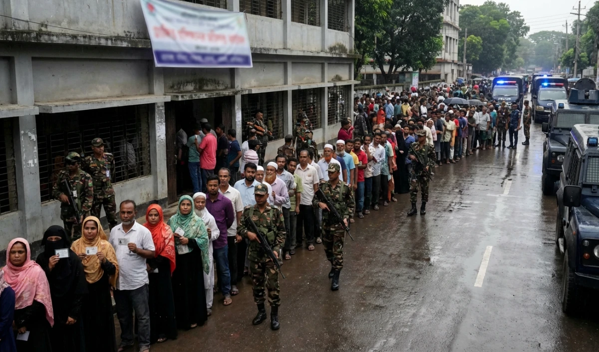 Bangladesh Election: इतिहास की सबसे बड़ी सुरक्षा तैनाती, 50% Polling Booths पर CCTV का पहरा