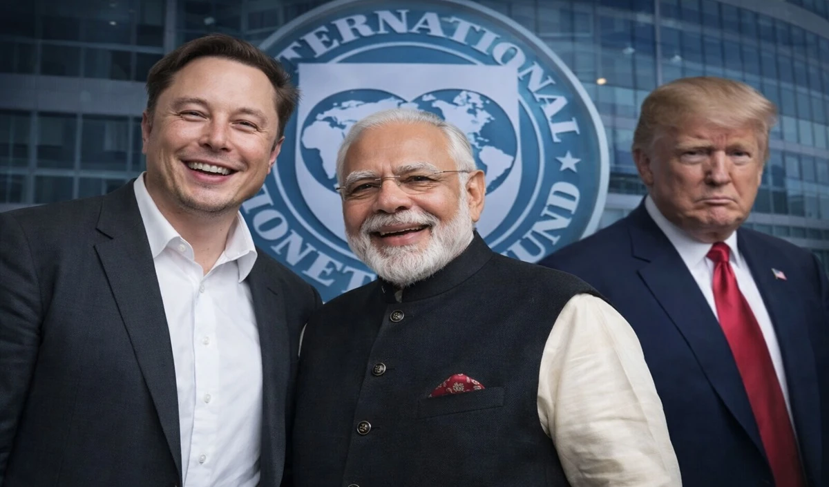 इधर बजट पेश, उधर आई बड़ी खुशखबरी! IMF ने ग्लोबल ग्रोथ में भारत को US से रखा आगे, मस्क बोले- शक्ति का संतुलन बदल रहा है