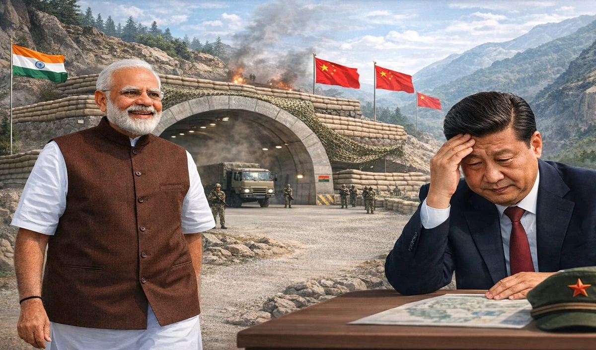 China बॉर्डर पर भारत बना रहा 2 सुरंगे, जिनपिंग को लगेगा झटका!