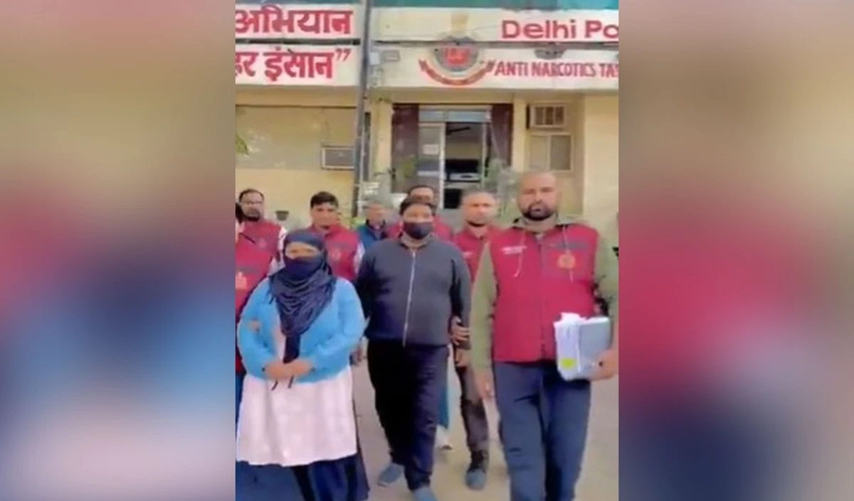 Delhi Police का बड़ा Action: फैमिली ट्रैवल की आड़ में Heroin तस्करी, 7.5 करोड़ की ड्रग्स के साथ पति-पत्नी गिरफ्तार