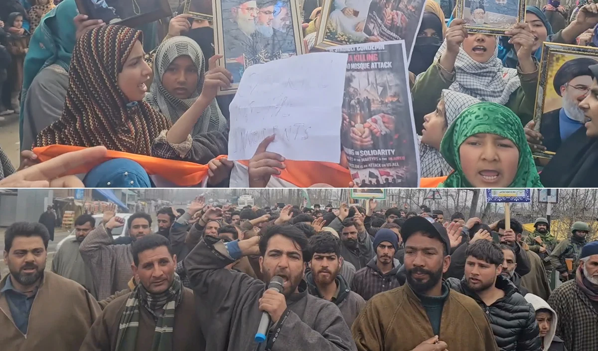 Pakistan में विस्फोट के खिलाफ कश्मीर में जोरदार प्रदर्शन! Shia Community के लोग सड़कों पर उतरे