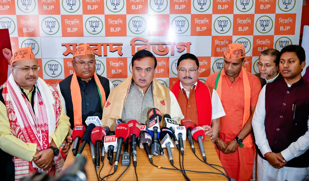 Assam Election से पहले Congress को तगड़ा झटका, 3 निलंबित MLA भाजपा में शामिल