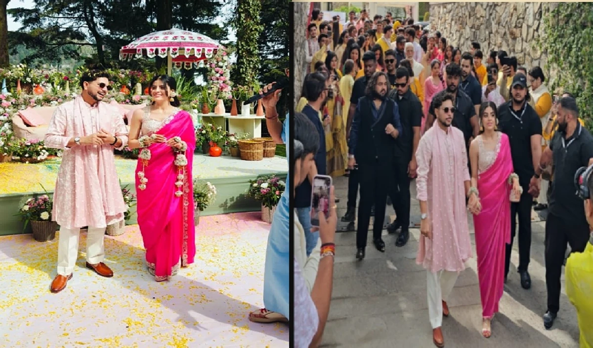 क्रिकेटर कुलदीप यादव की शादी का जश्न शुरू, युजवेंद्र चहल समेत सभी ने लगाए ठुमके- Video