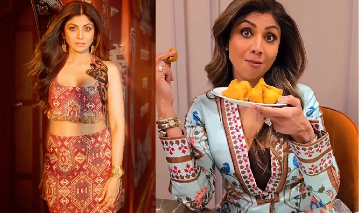 Shilpa Shetty ने समोसे को बताया ‘त्रिमुखी फल’, फायदे गिनाकर पूछा- ‘एक और खालू?’ Funny Video वायरल