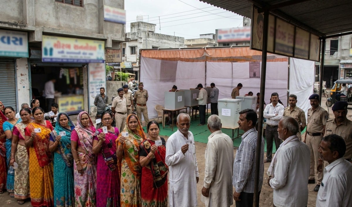 गुजरात में नए OBC Quota के तहत निकाय चुनाव, कड़ी सुरक्षा के बीच सुबह 7 बजे से Voting शुरू