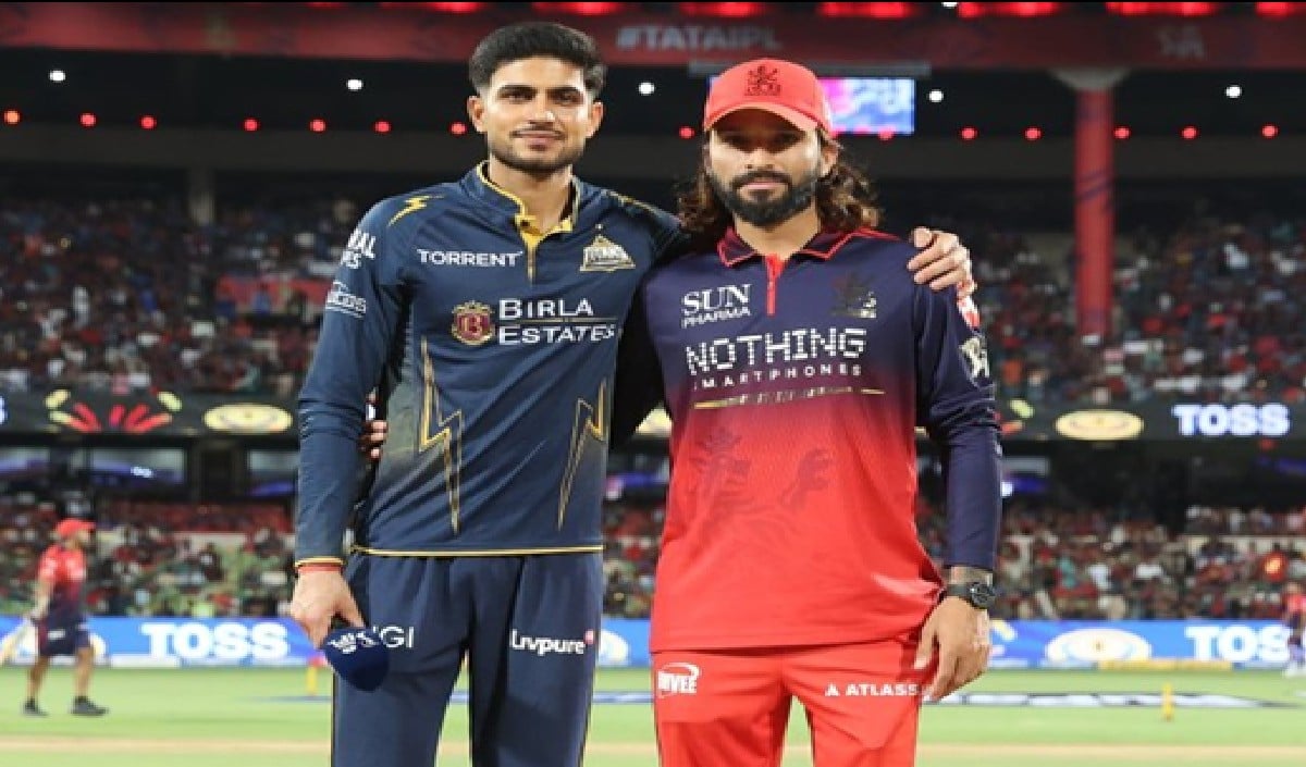RCB vs GT: रॉयल चैलेंजर्स बेंगलुरु और गुजरात टाइटंस की भिड़ंत, देखें दोनों टीमों की प्लेइंग 11