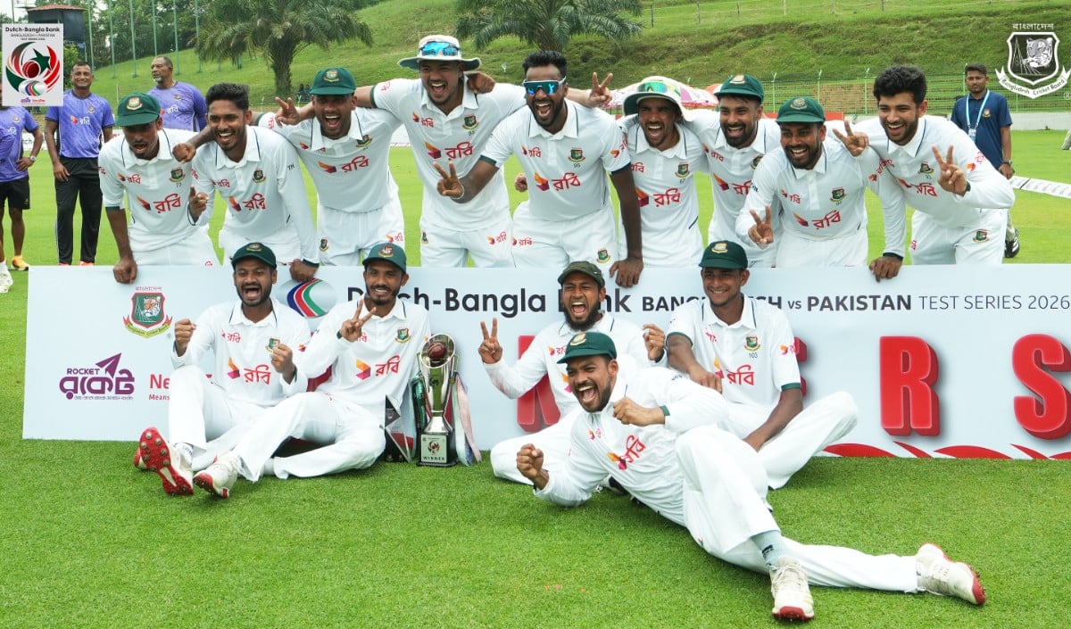 Bangla Tigers का ऐतिहासिक प्रदर्शन, Pakistan को धूल चटाकर WTC में भारत से निकला आगे