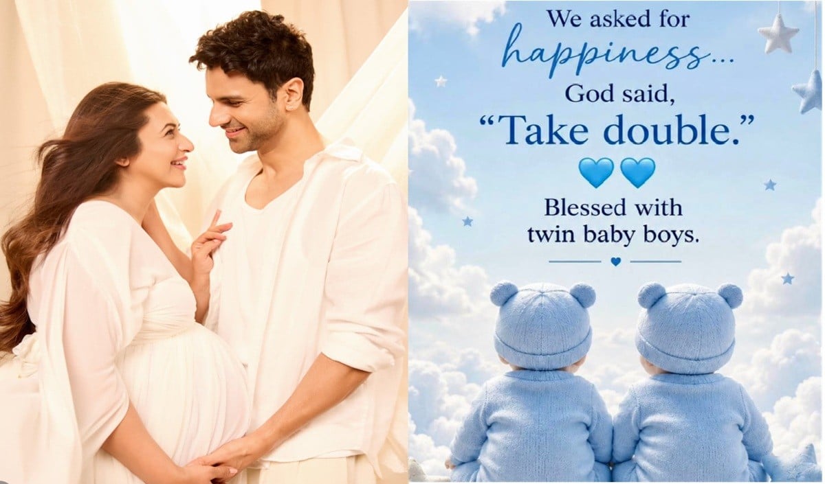 Divyanka Tripathi ने दिखाया Twins का First Look, बोलीं- ‘Hospital में चल रहा था Free Offer’