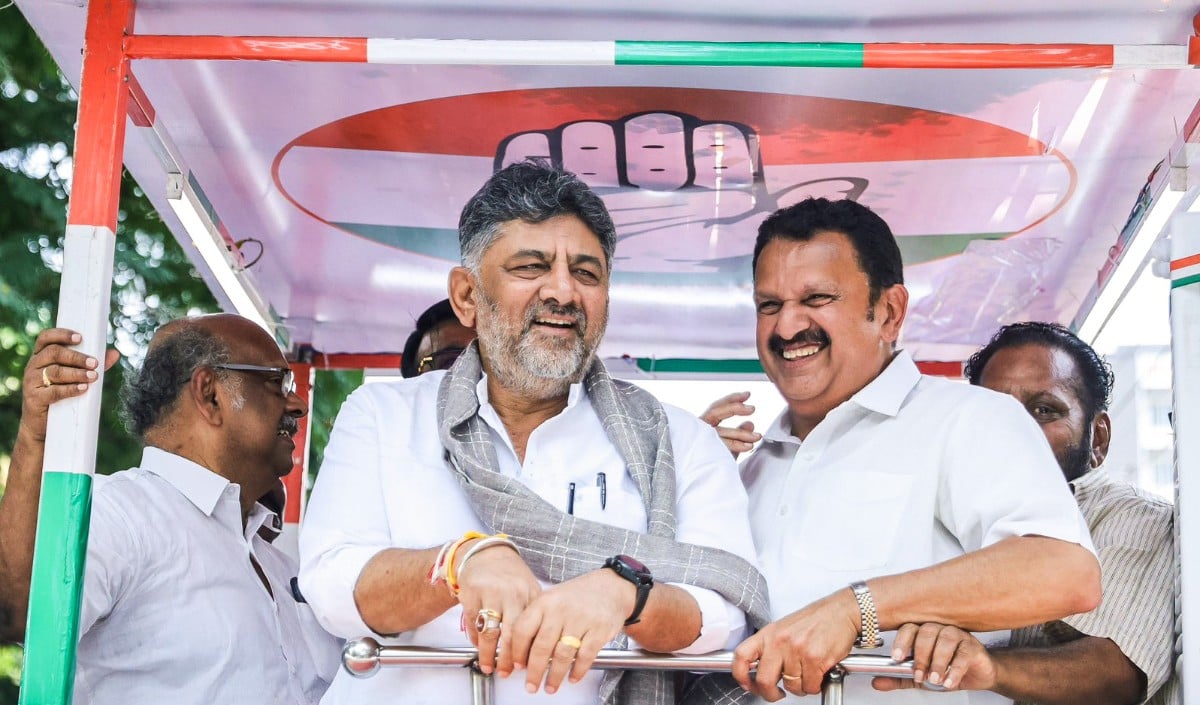Assam में ‘हॉर्स ट्रेडिंग’ का डर? Vote Counting से पहले विधायकों को बचाने पहुंचे DK Shivakumar