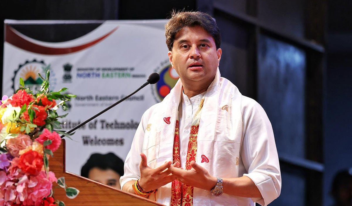 केन्द्रीय पूर्वोत्तर क्षेत्र विकास मंत्री ज्योतिरादित्य सिंधिया असम के मुख्यमंत्री शपथ ग्रहण समारोह में होंगे शामिल