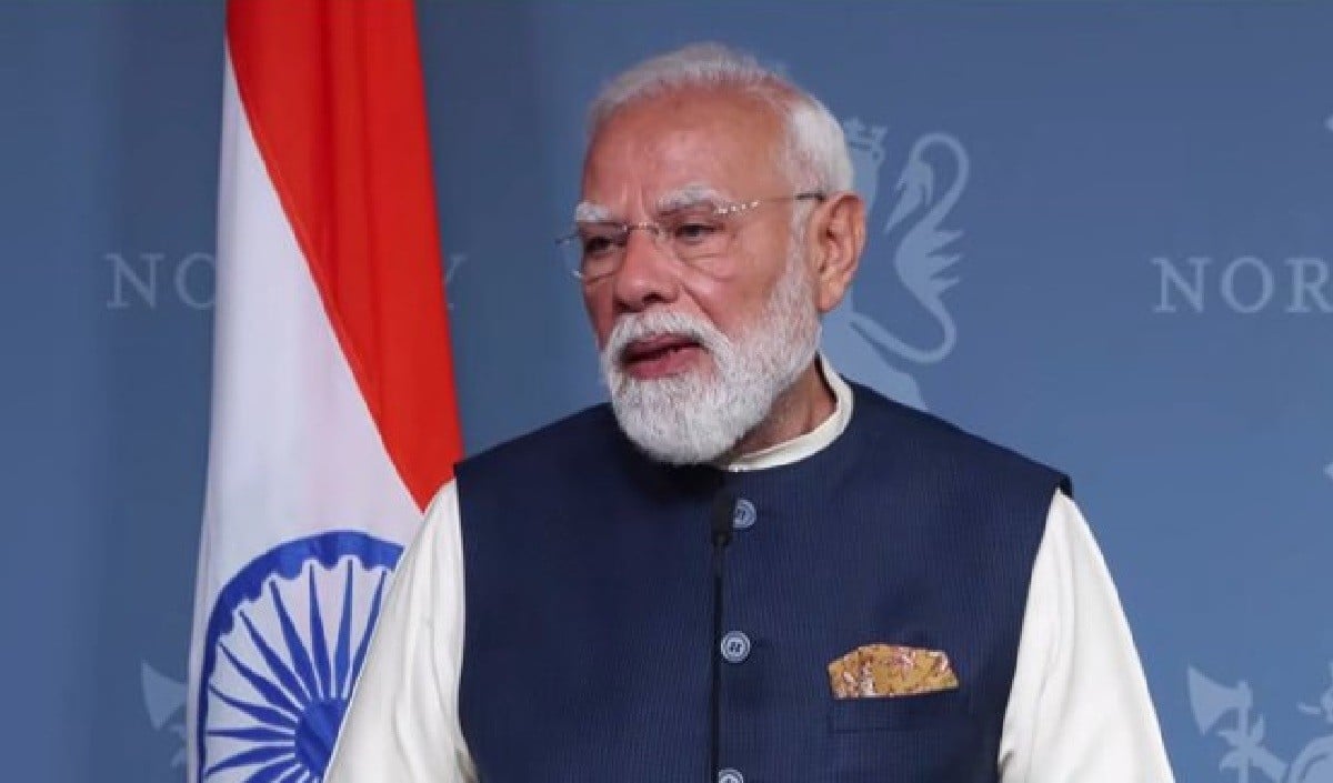 Norway से PM Modi का दुनिया को संदेश, Military Conflict नहीं, बातचीत से निकलेगा हल