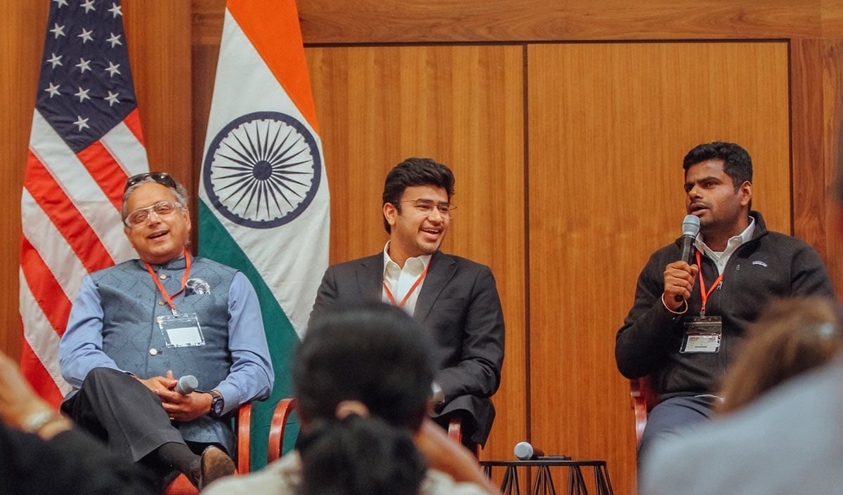 Stanford India Conference में Annamalai और Shashi Tharoor के बीच मंच पर हुई जबरदस्त भिड़ंत, पब्लिक बोली- मजा आ गया