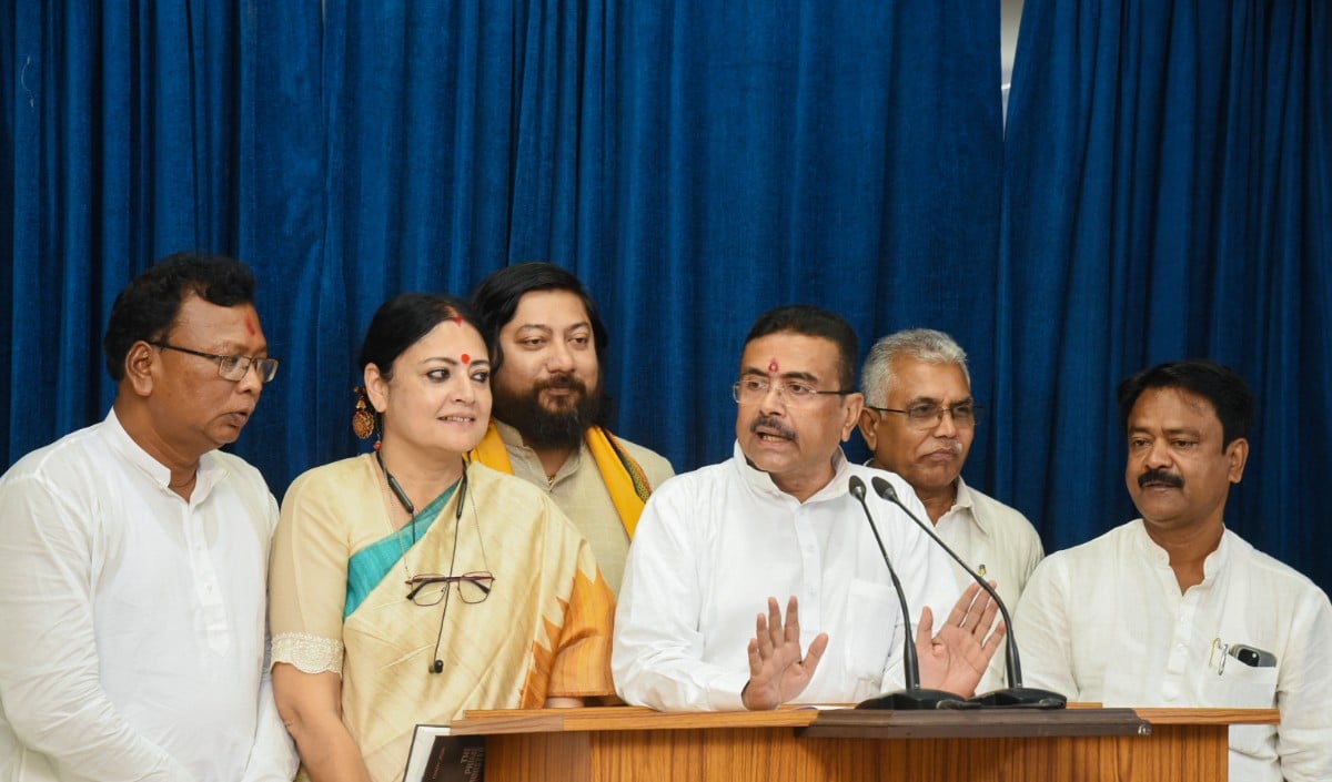 Suvendu Adhikari की नई Team Bengal, दिलीप घोष को ग्रामीण विकास, गृह मंत्रालय CM के पास, जानें किसे क्या मिला