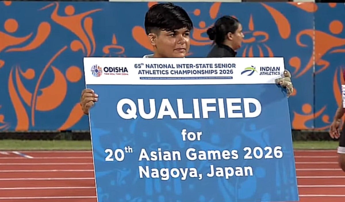 National Record तोड़ Anshuka Yadav ने Asian Games में ठोका दावा, 18 की उम्र में दिग्गजों को पछाड़ा
