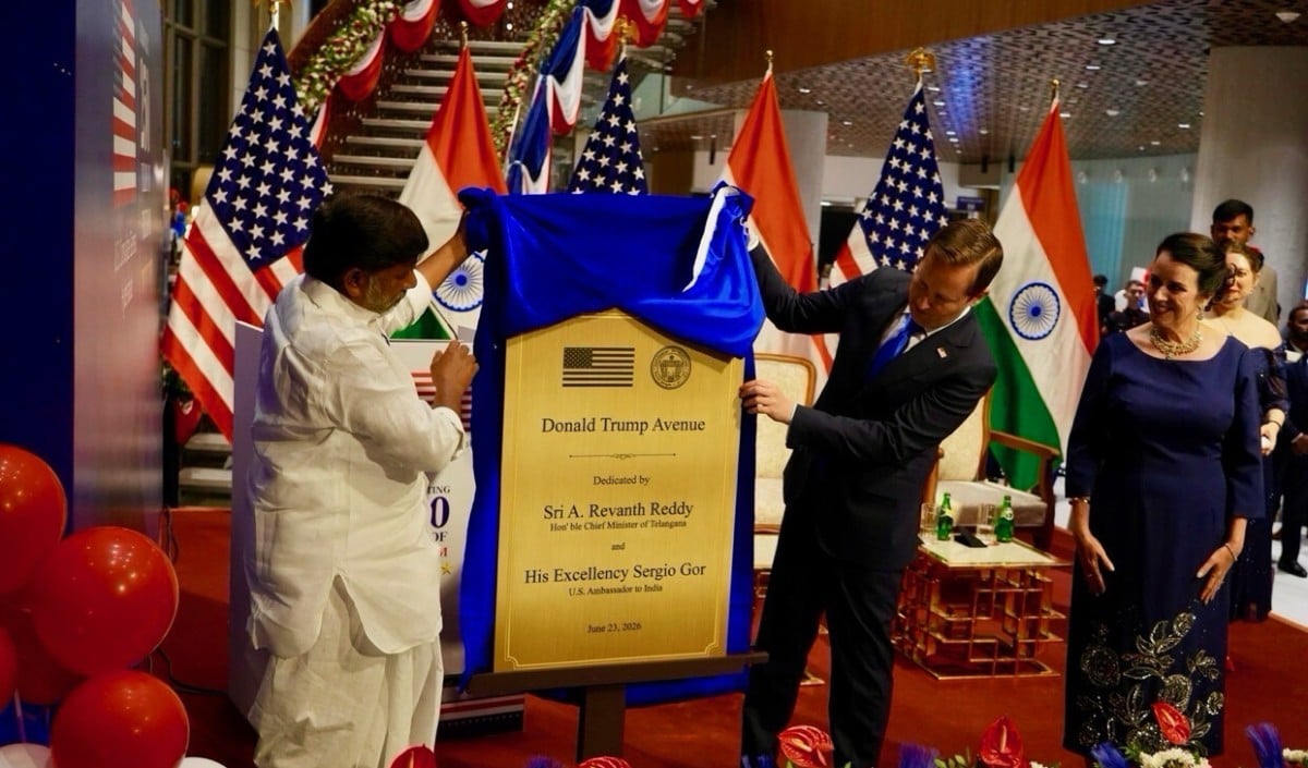 अब Hyderabad की एक सड़क का नाम Donald Trump Avenue, ट्रम्प ने  ट्रुथ सोशल और तेलंगाना का जताया आभार