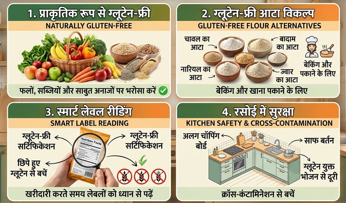 Health Tips: ग्लूटेन-फ्री डाइट पर हैं तो ये आसान हैक्स आएंगे आपके बेहद काम