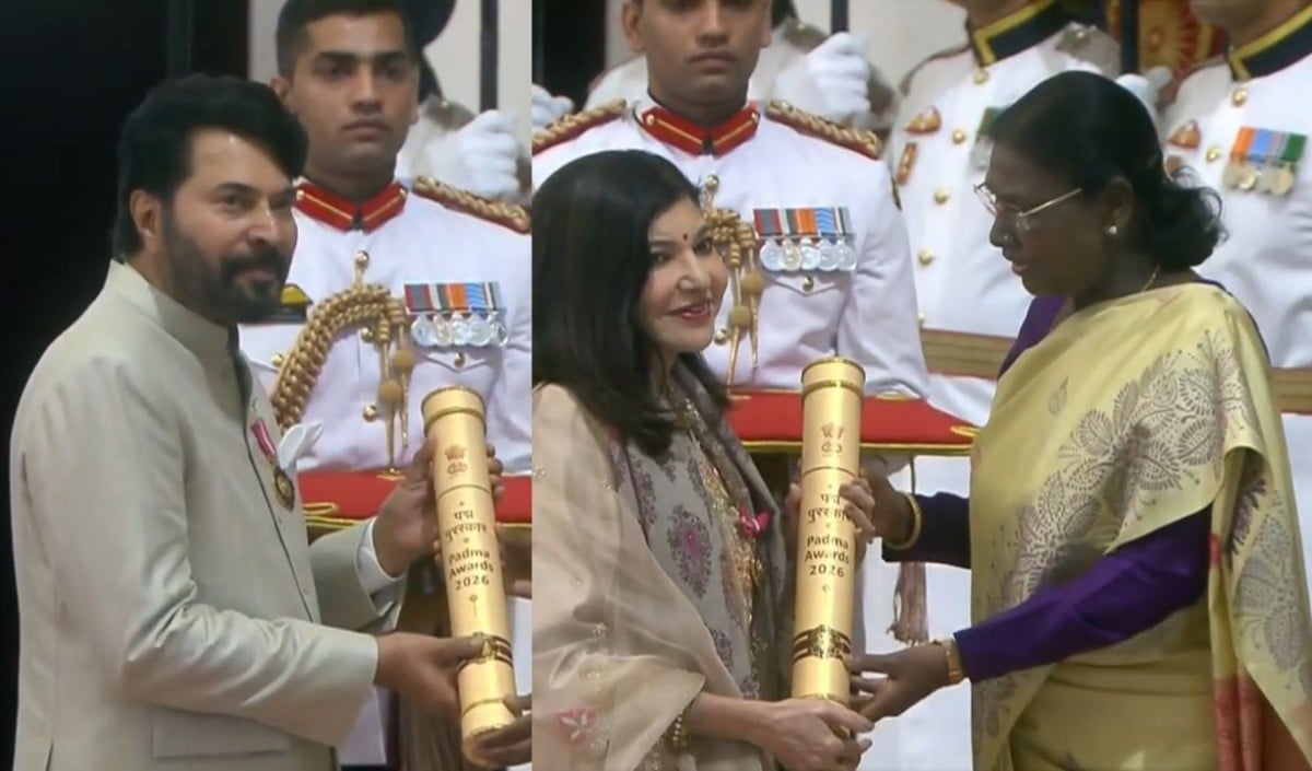 Padma Awards 2026: ममूटी और अल्का याग्निक को मिला पद्म भूषण, आर माधवन हुए पद्म श्री से सम्मानित