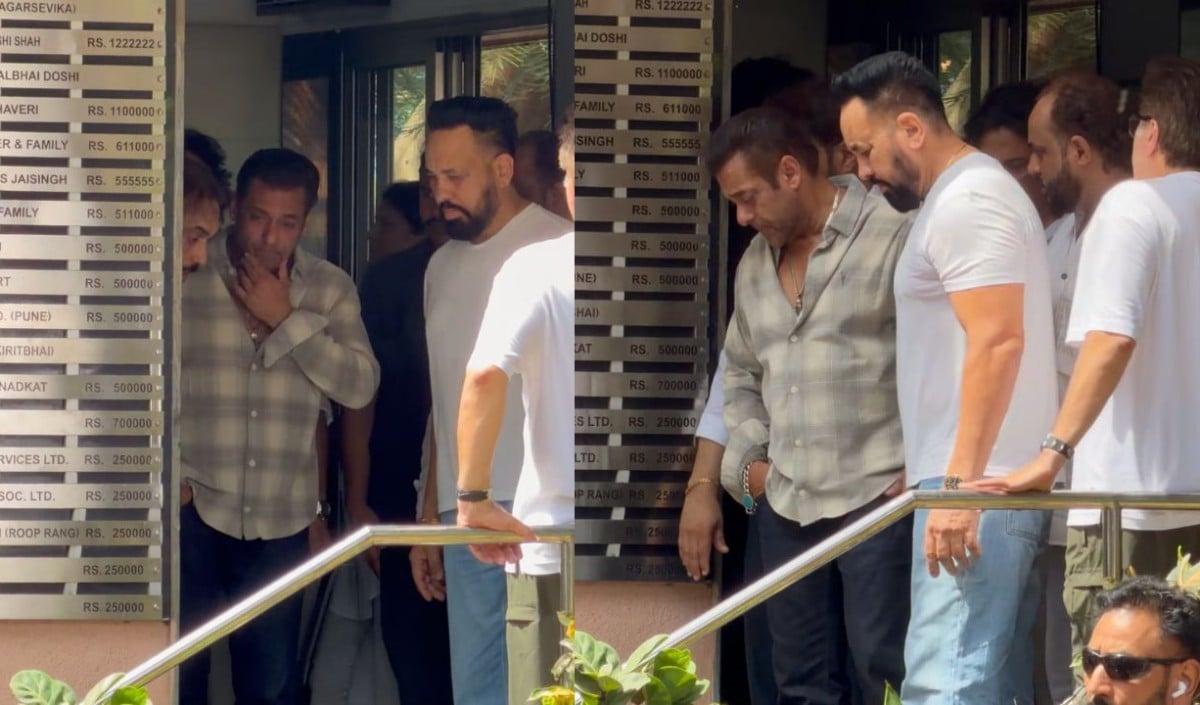दोस्त Kumod Raney के Funeral में फूट-फूटकर रोए Salman Khan, बॉडीगार्ड शेरा ने संभाला
