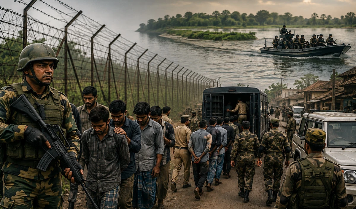 50 Bangladeshi Infiltrators को Tamil Nadu में दबोचा गया, बंगाल में भी हुई गिरफ्तारी, बॉर्डर पर जबरदस्त मारामारी