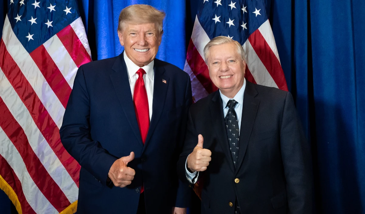 Donald Trump ने लिंडसे ग्राहम को दी श्रद्धांजलि, बताया महान नेता