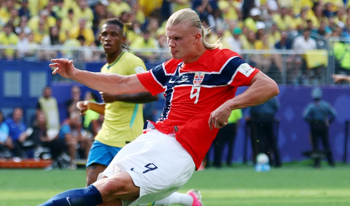 FIFA World Cup 2026 | Haaland ने दो गोल करके Brazil को बाहर किया, Norway को पहली बार क्वार्टर फाइनल में पहुंचाया