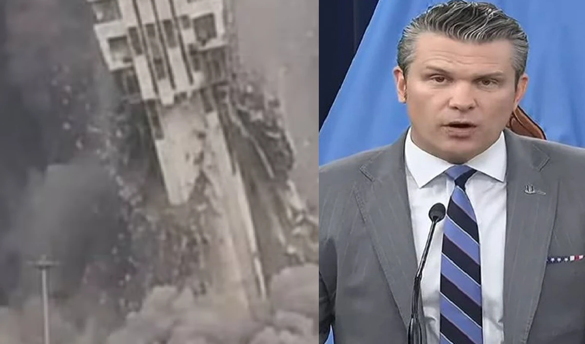 Iran के Chabahar Port पर अमेरिकी हमला, Pete Hegseth ने शेयर की ढहते टावर की फोटो, भारत की बढ़ी चिंता