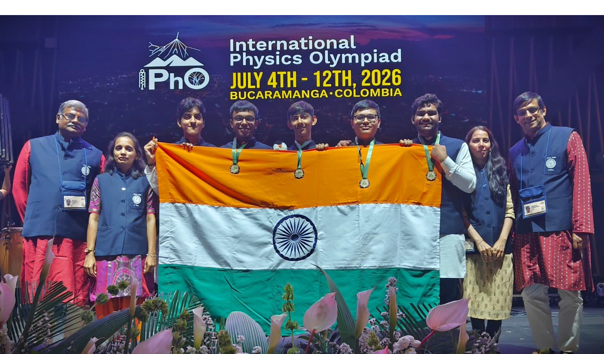 International Physics Olympiad 2026: कोलंबिया में भारतीय छात्रों का जलवा, 5 Gold Medals जीतकर रचा नया इतिहास
