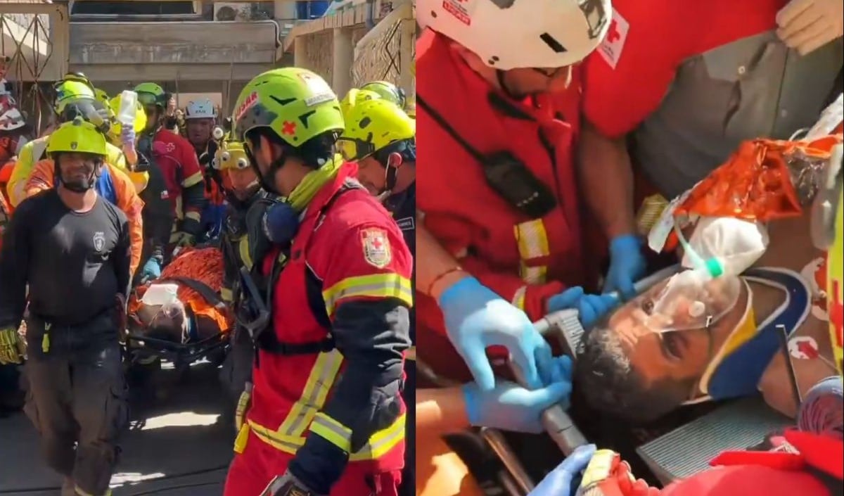 Venezuela Earthquake के 8 दिन बाद मलबे से जिंदा निकला Security Guard, दुनिया हैरान