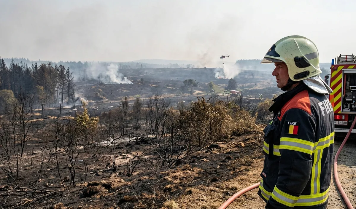 Belgium Wildfire: हाई फेंस वन क्षेत्र में भीषण आग से 27 वर्ग किमी इलाका राख हुआ