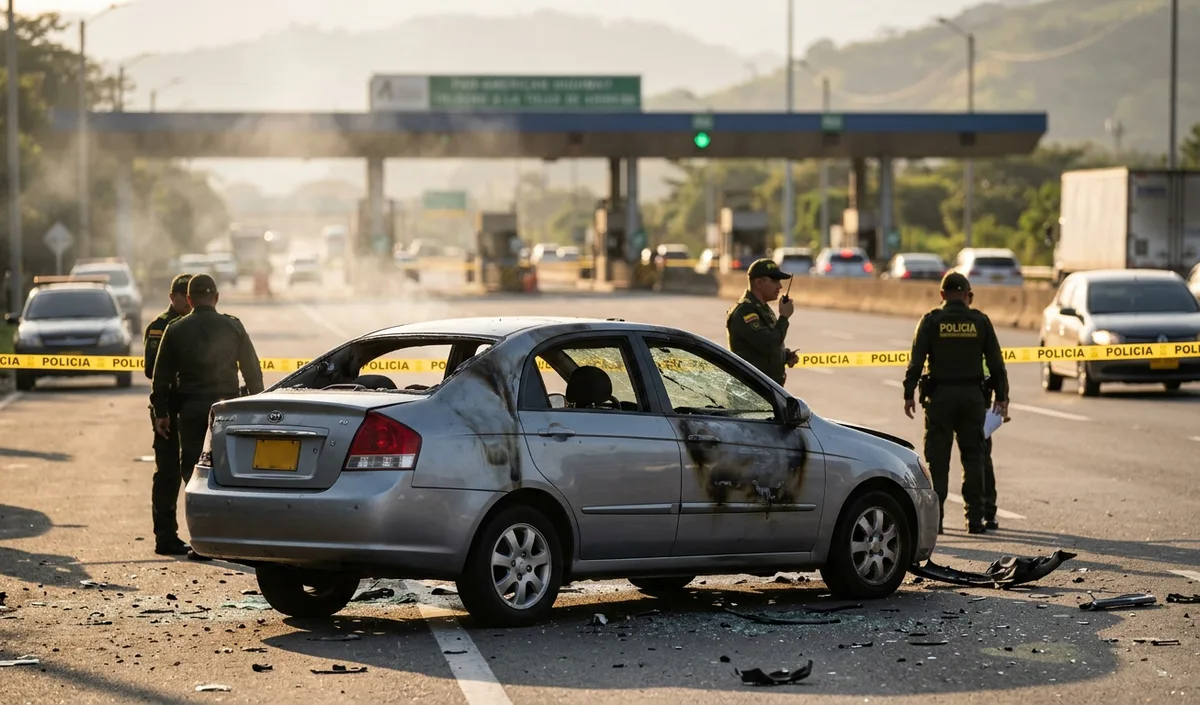 Colombia में नए राष्ट्रपति के शपथ ग्रहण के अगले दिन Car Bomb विस्फोट