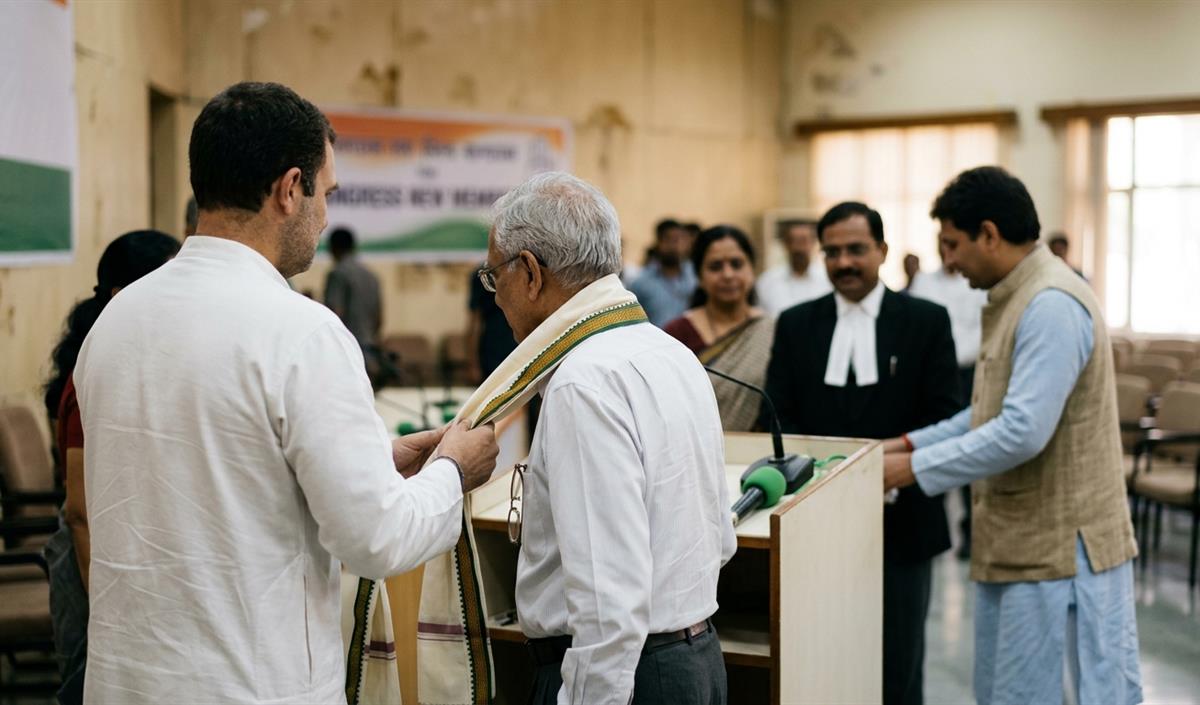 Congress में शामिल हुए 18 प्रमुख लोग, पूर्व IAS, IPS और वकील बने सदस्य