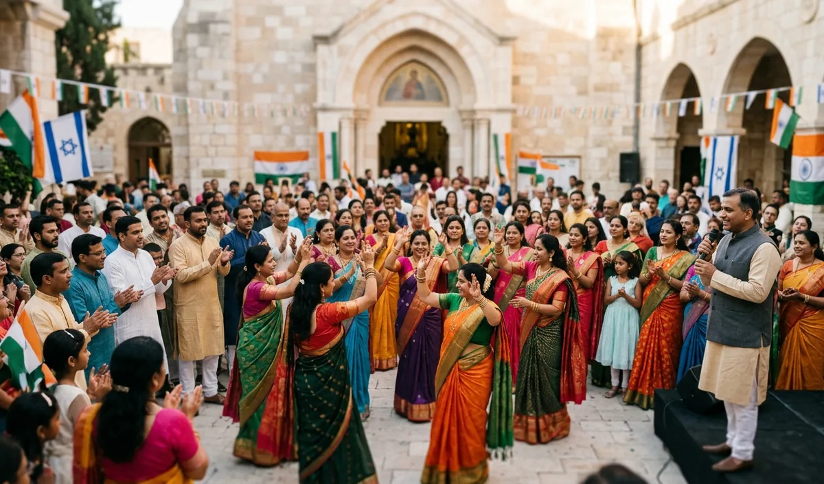 Israel में भारतीय समुदाय ने धूमधाम से मनाया Independence Day, राजदूत जे.पी. सिंह भी हुए शामिल