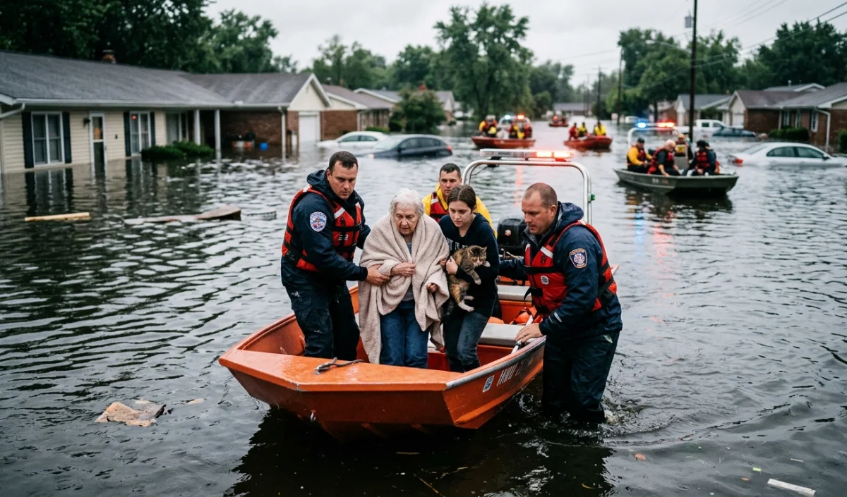 Indiana Flood: अमेरिका में भीषण तूफान और बाढ़ से 5 लोगों की मौत, आपातकाल लागू