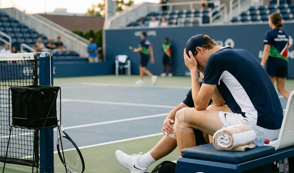 Jannik Sinner घुटने की चोट के कारण Cincinnati Open से हटे, दाहिने घुटने में है दर्द