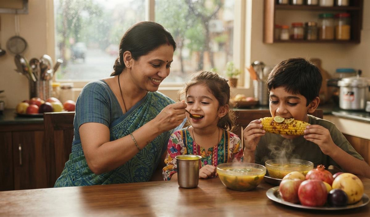 Monsoon में बच्चों की immunity बढ़ाने के लिए ये 4 सुपरफूड्स हैं फायदेमंद