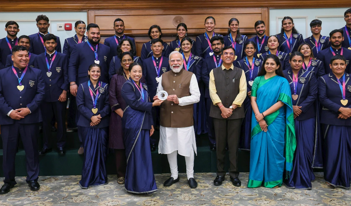 PM Modi ने CWG 2026 Sports Heroes को दिया प्रोत्साहन, युवाओं में बढ़ेगा खेल का जुनून