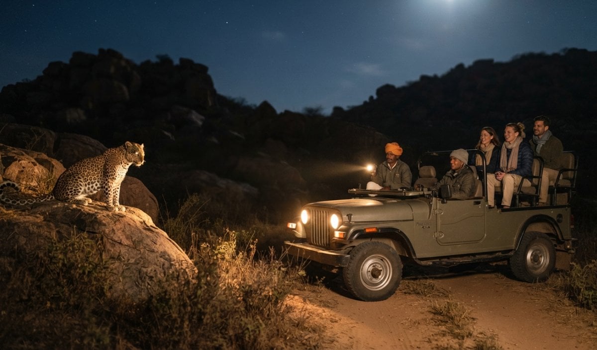 Jodhpur-Jaisalmer छोड़िए! राजस्थान के इस जगह पर कम खर्च में मिलेगी Night Jungle Safari