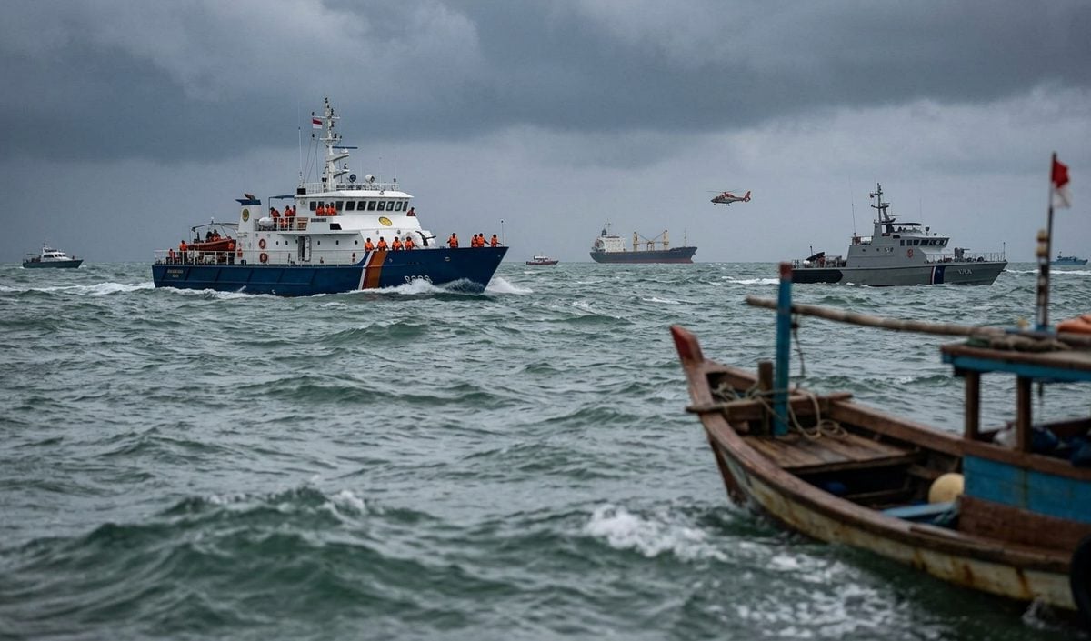 Indonesia के Java Sea में जहाज पलटा, 6 शव बरामद और 129 लापता यात्रियों की तलाश जारी