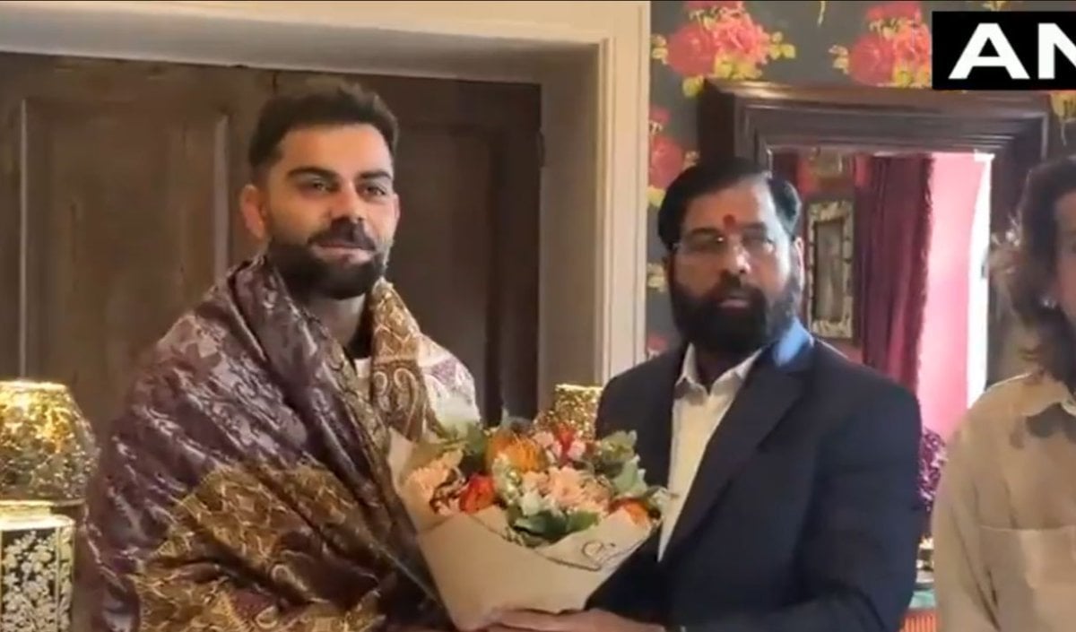 Virat Kohli और Eknath Shinde की लंदन में मुलाकात, जानें किन मुद्दों पर हुई खास बातचीत