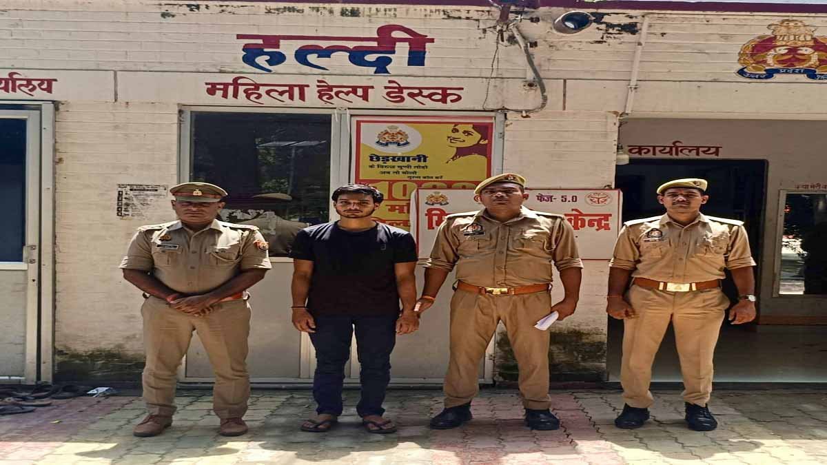 Ballia-हल्दी पुलिस ने दुष्कर्म व पॉक्सो एक्ट के वांछित आरोपी को किया गिरफ्तार