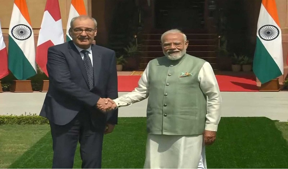 साइंस, टेक्नोलॉजी… भारत-स्विट्जरलैंड के बीच बड़ी डील, PM मोदी से Guy Parmelin ने की मुलाकात