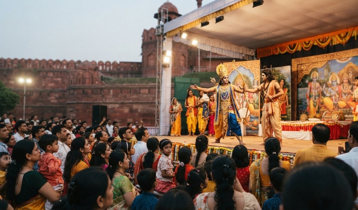 Delhi Ramleela: लाल किला से द्वारका तक, इन प्रमुख जगहों पर नवरात्रि में सजेगा भव्य मेला! देखें अद्भुत रामलीला