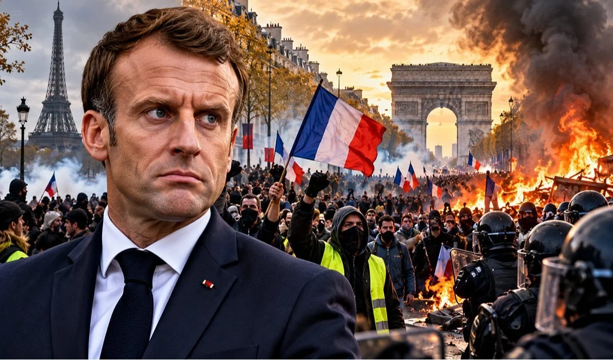 Vishwakhabram : France में Macron के खिलाफ विद्रोह जैसे हालात, पूरे यूरोप में फैल सकती है जनाक्रोश की आग!