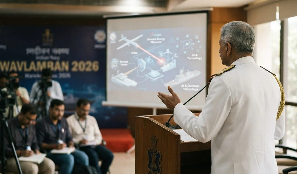 Indian Navy को बहु-क्षेत्रीय बल बनाने के लिए AI और लेजर तकनीक पर जोर: वाइस एडमिरल Ajay Kochhar