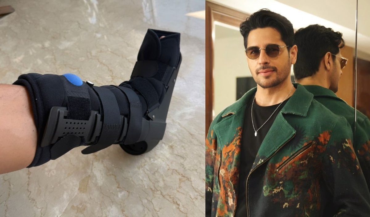 पैर में फ्रैक्चर, फिर भी Sidharth Malhotra का मजाकिया अंदाज! बोले- ‘ब्रेक ए लेग’ को सीरियसली ले लिया